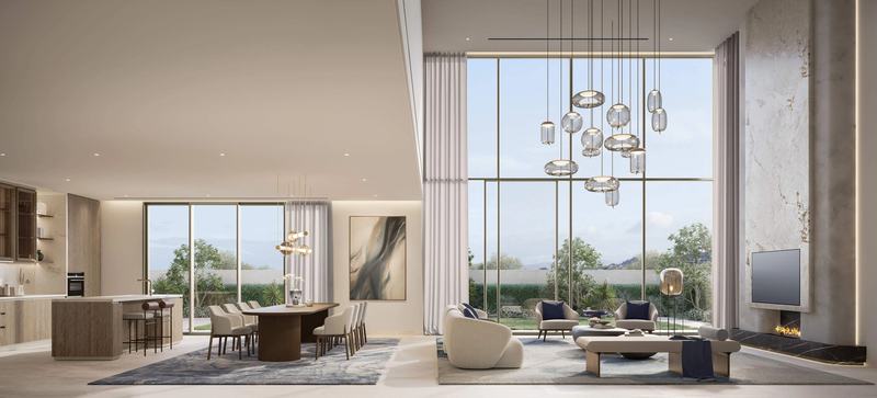 Family living and dining