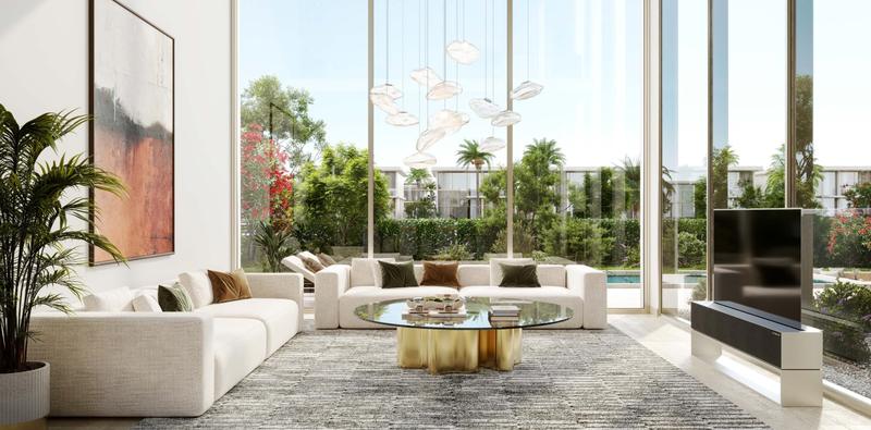 5-bedroom villa living room